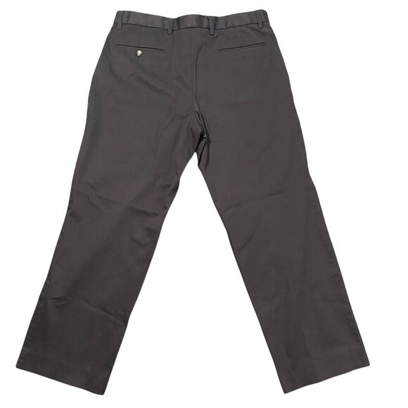 Dockers Mens Chinos 36x30 Black Straight Fit Cotton Blend - Picture 2 of 4